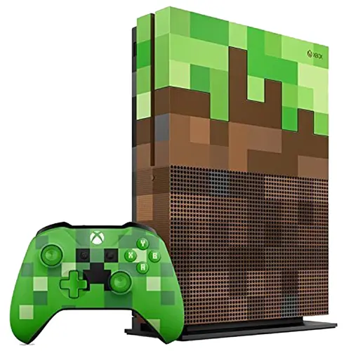 کنسول بازی مایکروسافت مدل Xbox One S Minecraft Limited Edition (2) TT9puL